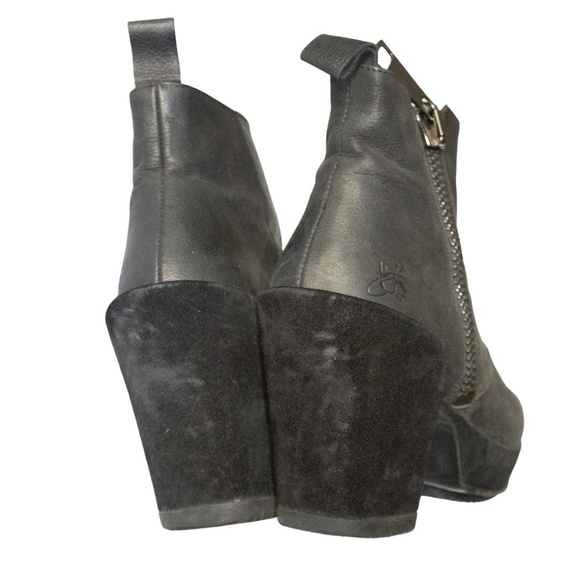 Fluevog Prepare Tinder Leather Platform Boot - Picture 5 of 6